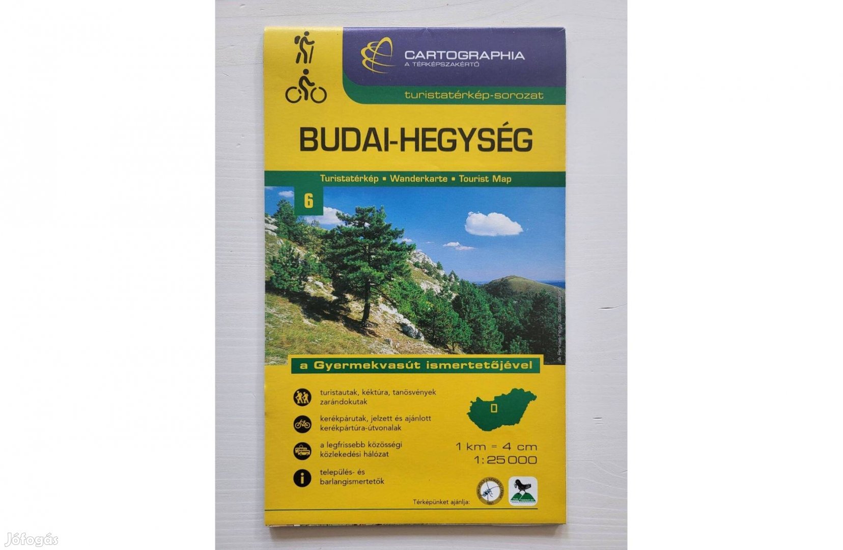 Budai-hegység (turistatérkép, 2019)