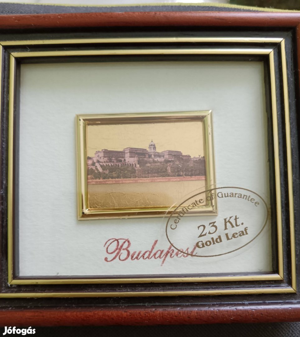 Budapest 23 Kt Gold Leaf Reproduction 