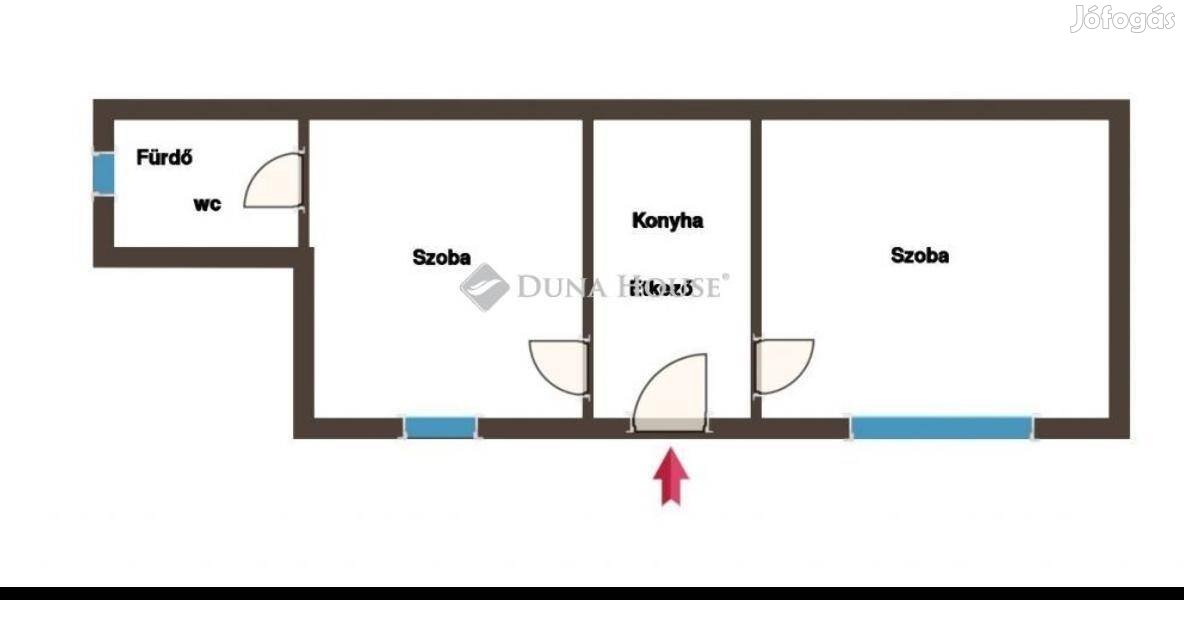 Budapest 8. ker.i 44 nm-es lakás eladó #5064048