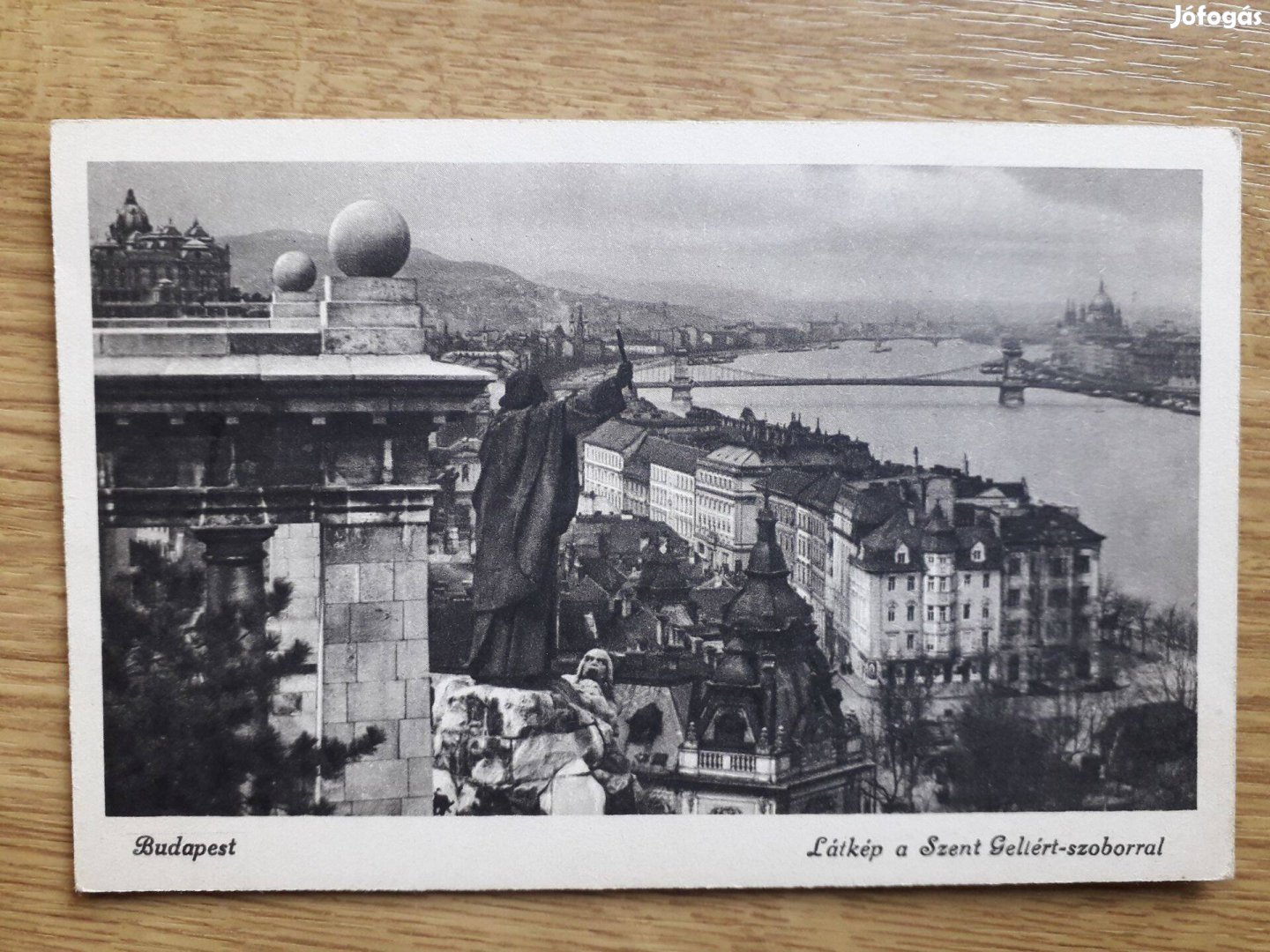 Budapest, Szent Gellért-szobor - képeslap