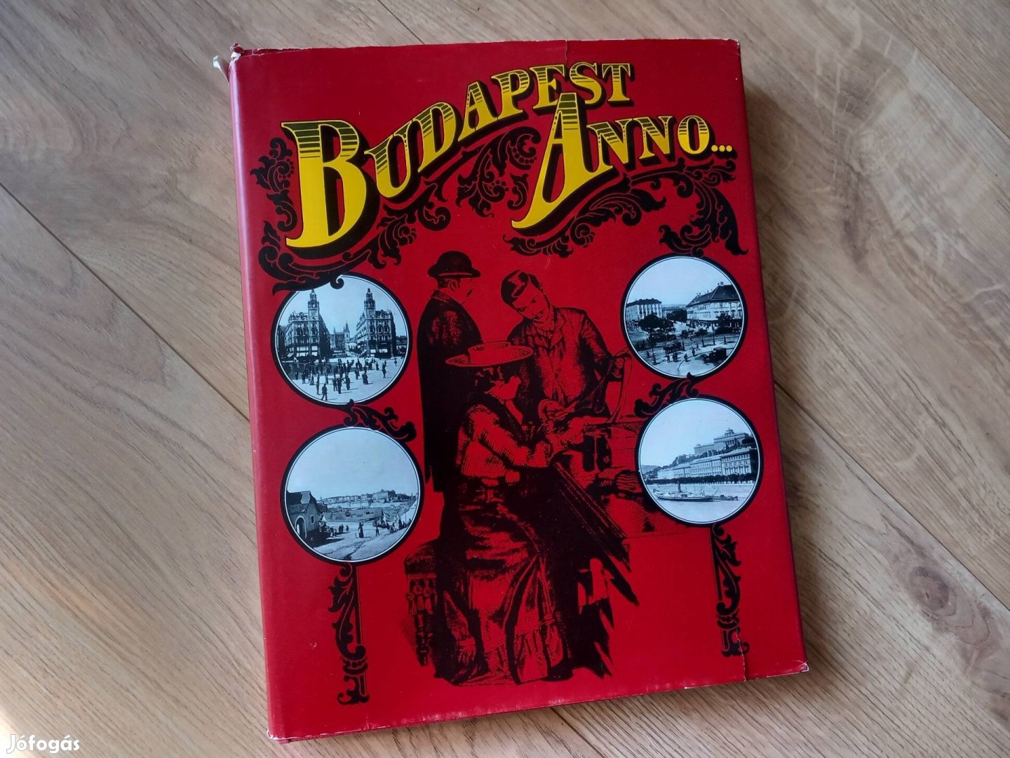 Budapest anno régi képeslap kép album könyv