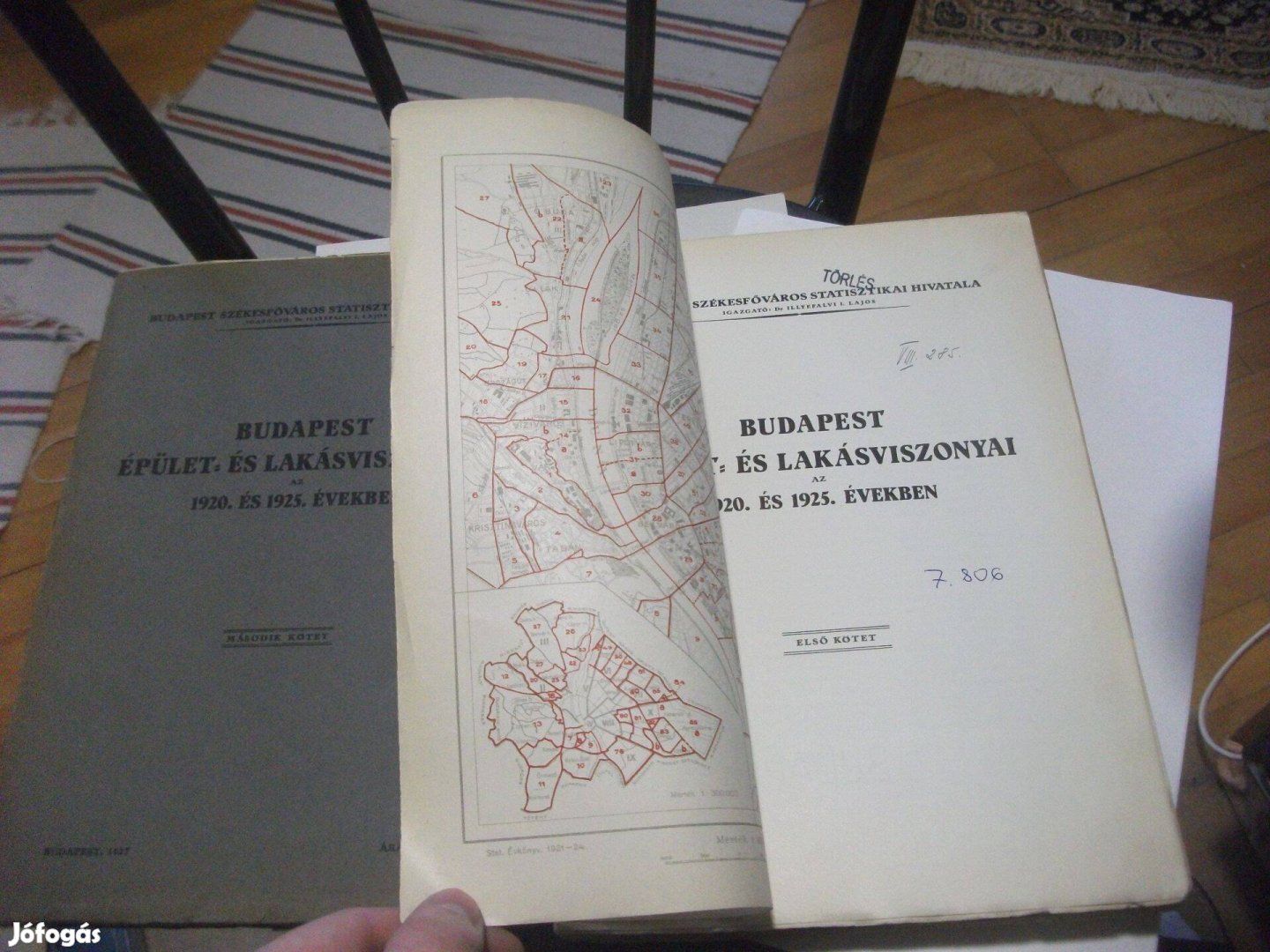 Budapest épület- és lakásviszonyai az 1920. és 1925. években I-II. -