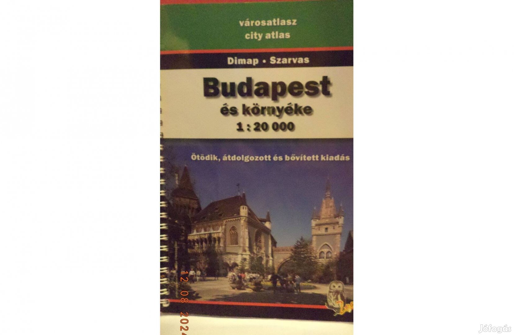 Budapest és környéke városatlasz