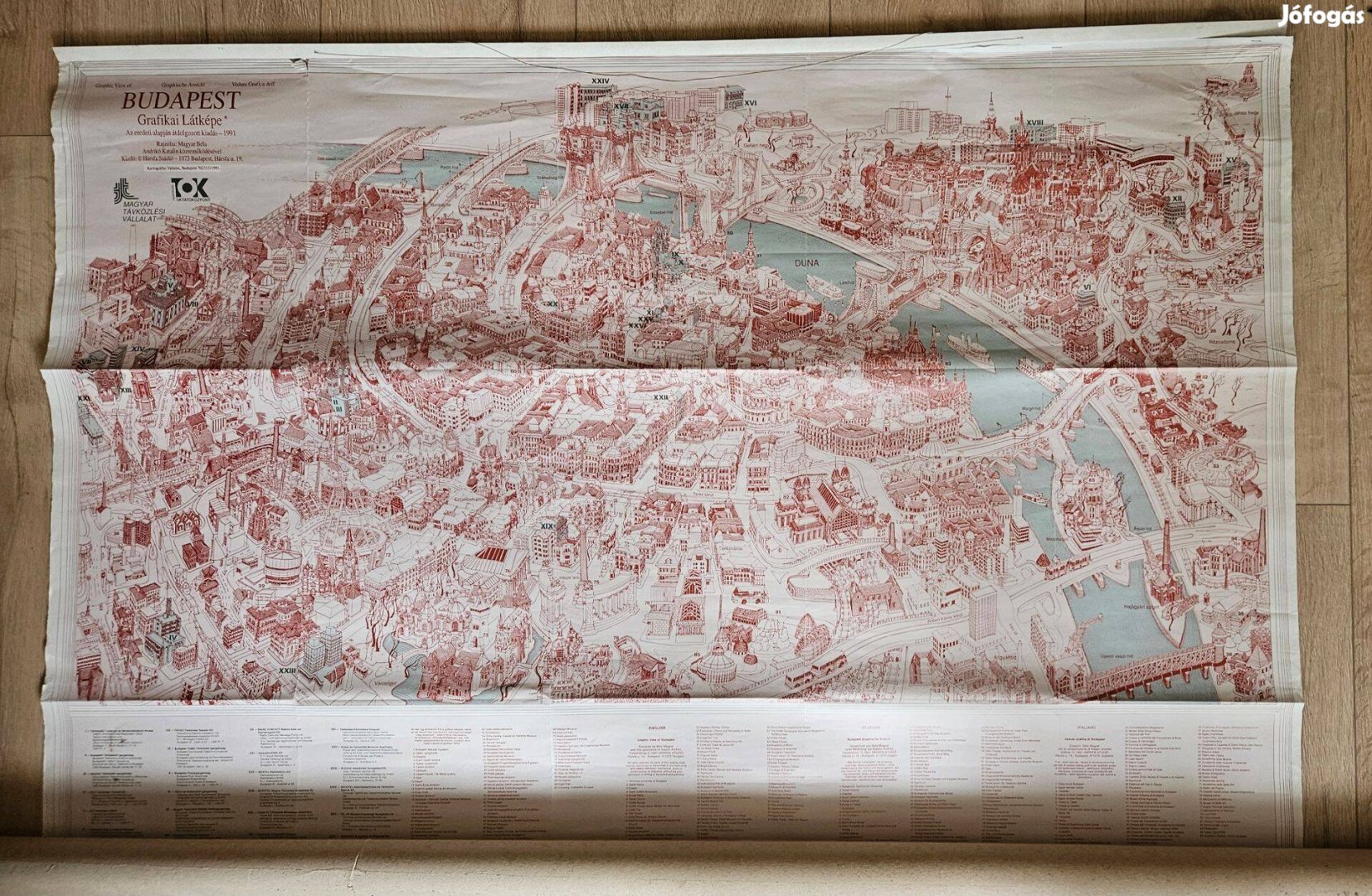 Budapest grafikai látképe 1991