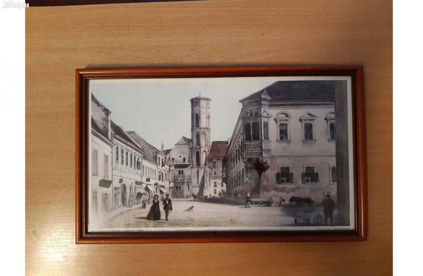 Budapest képnyomat a XIX. századból