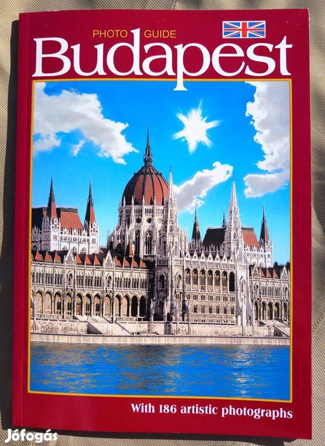 Budapest könyv angol nyelvű, repi ajándék céljára