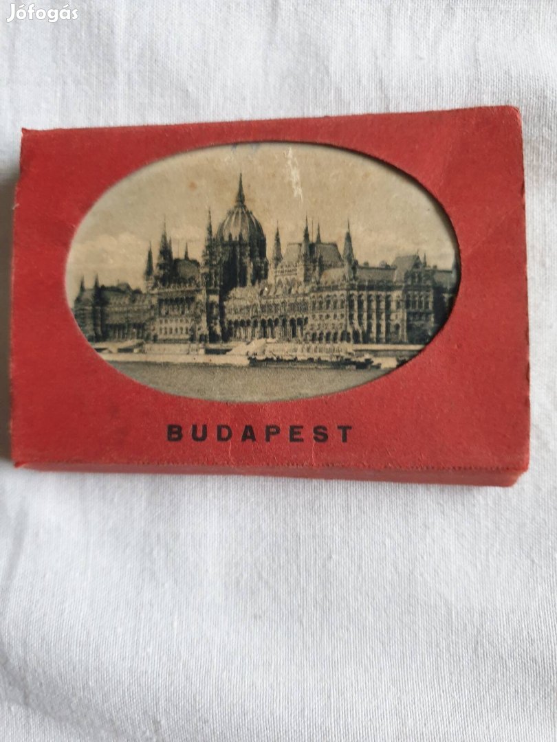 Budapest leporelló 20db 60- as évek fotóival