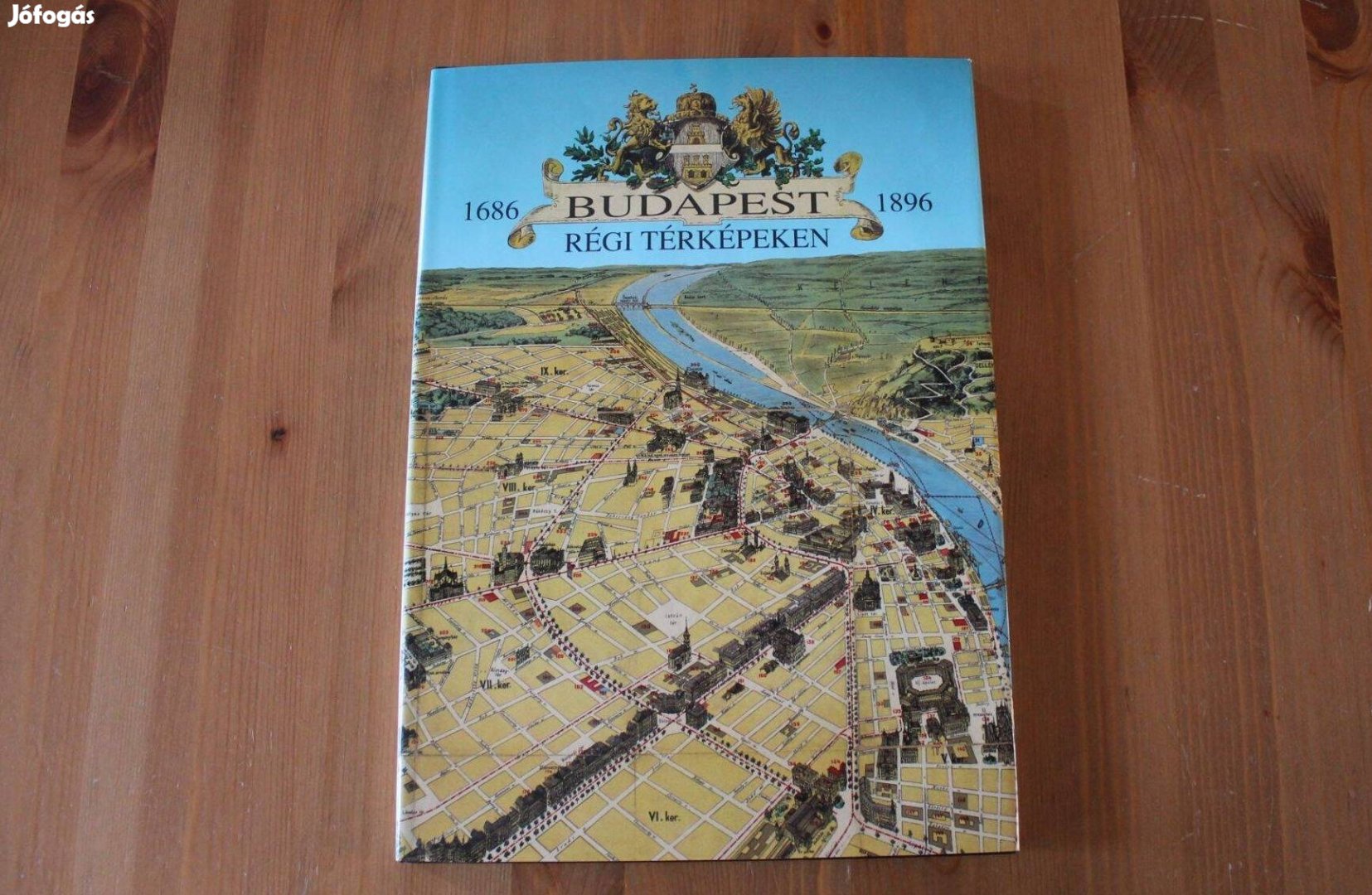 Budapest régi térképeken 1686-1896 Officina Nova