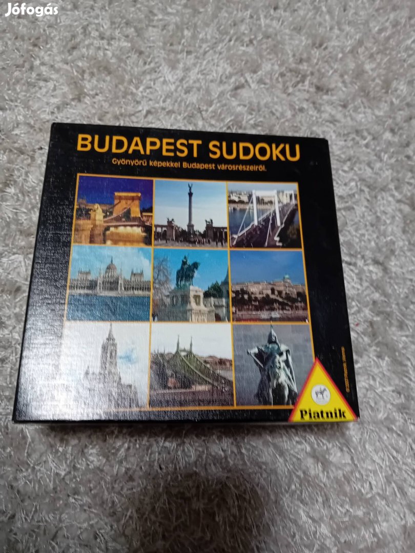 Budapest sodoku társasjáték 