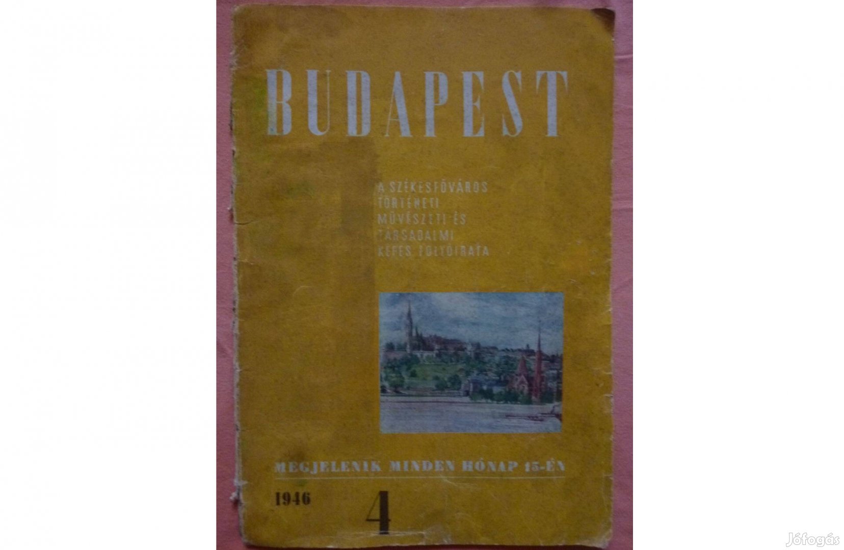 Budapest székesfőváros képes folyóirat eladó