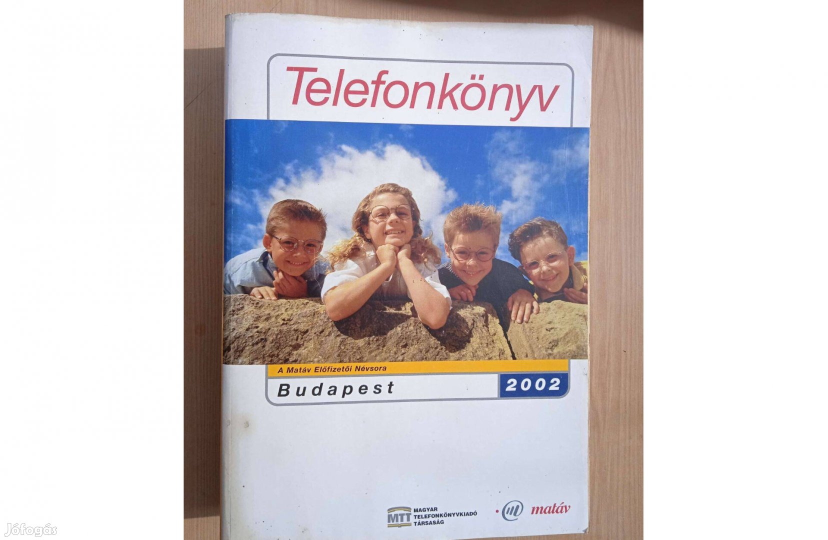 Budapest telefonkönyv , 2002 - s kiadás , új