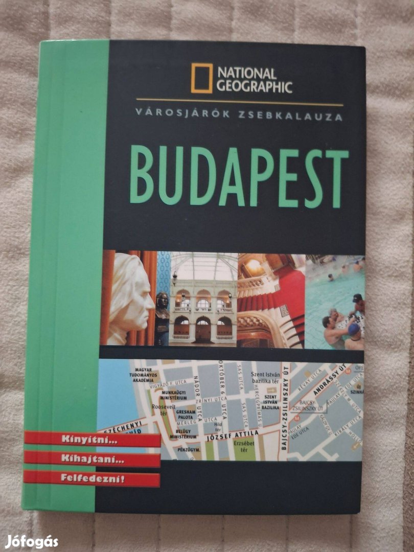 Budapest térkép national geographic