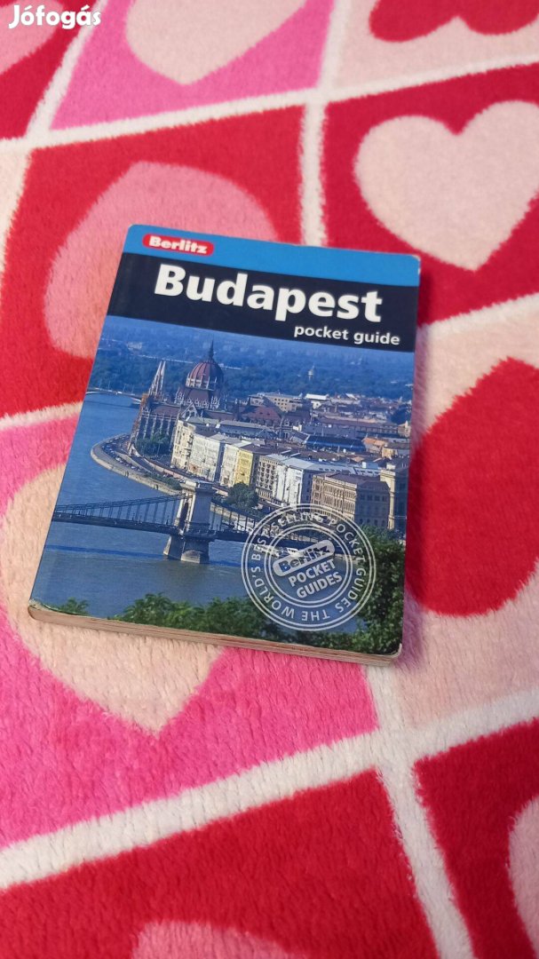 Budapest utikonyv angolul, Budapest pocket guide in EN