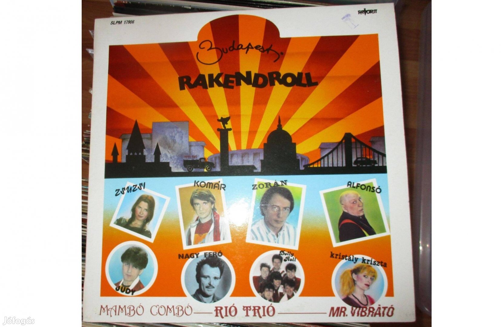 Budapesti rakendroll bakelit hanglemez eladó