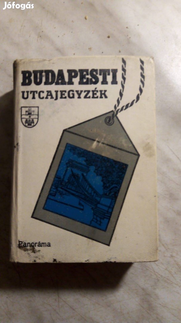 Budapesti utca jegyzék.1989