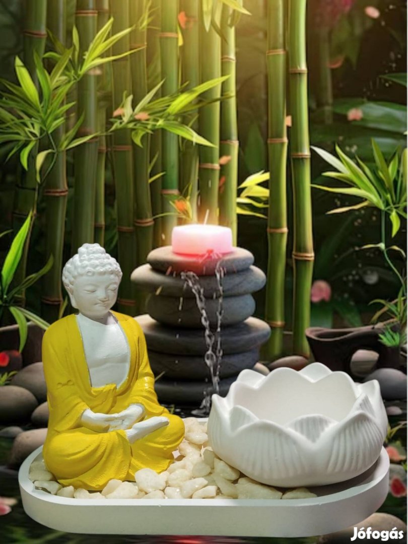 Buddha lakásdekoráció 
