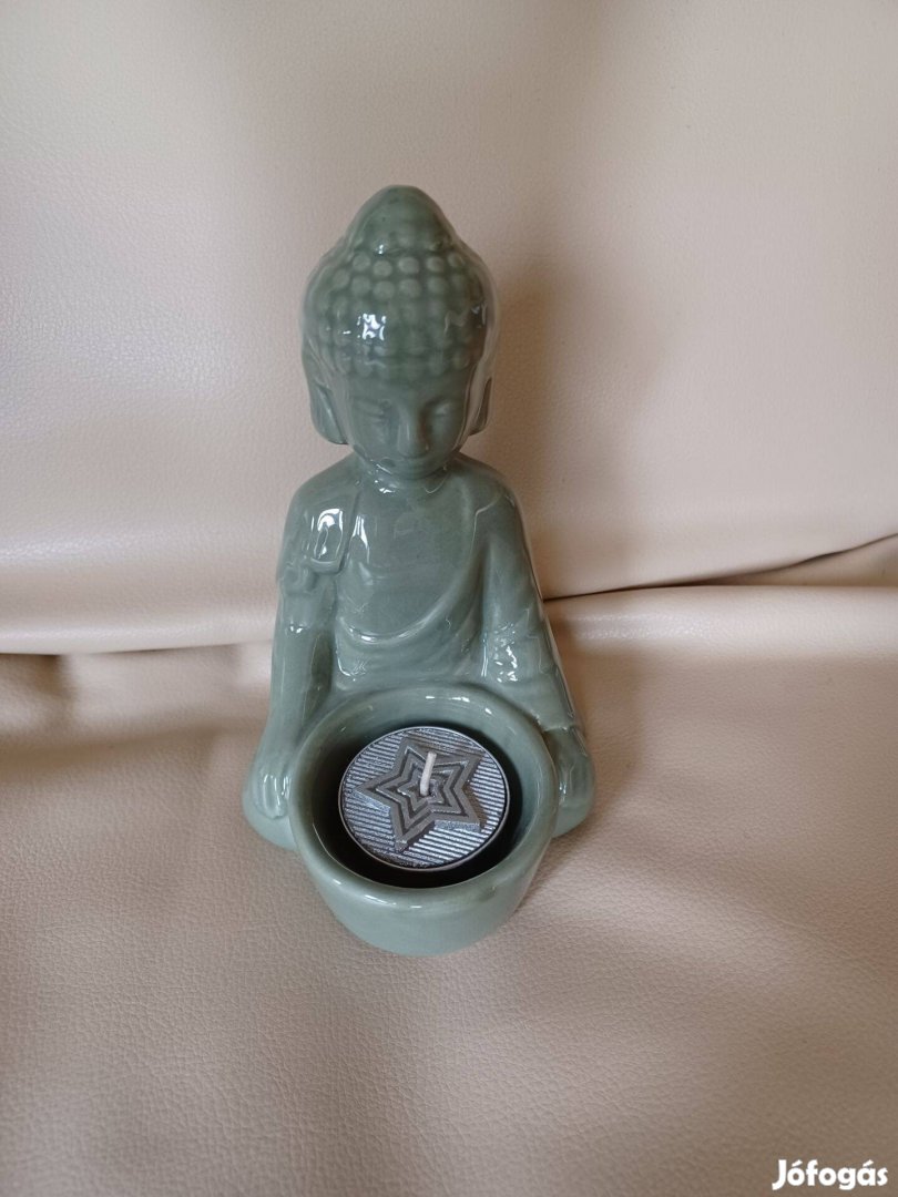 Buddha mécsestartó - új