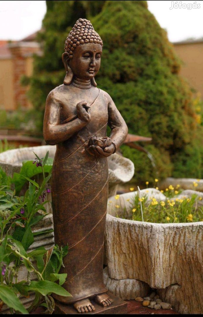 Buddha szobor - kerti dekorációs