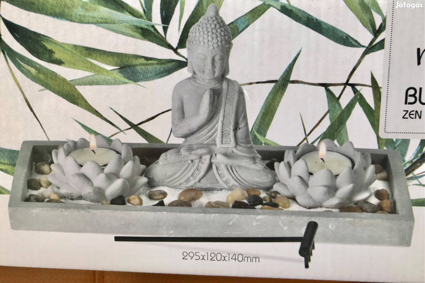 Buddha zen garden - dekoráció - Új!