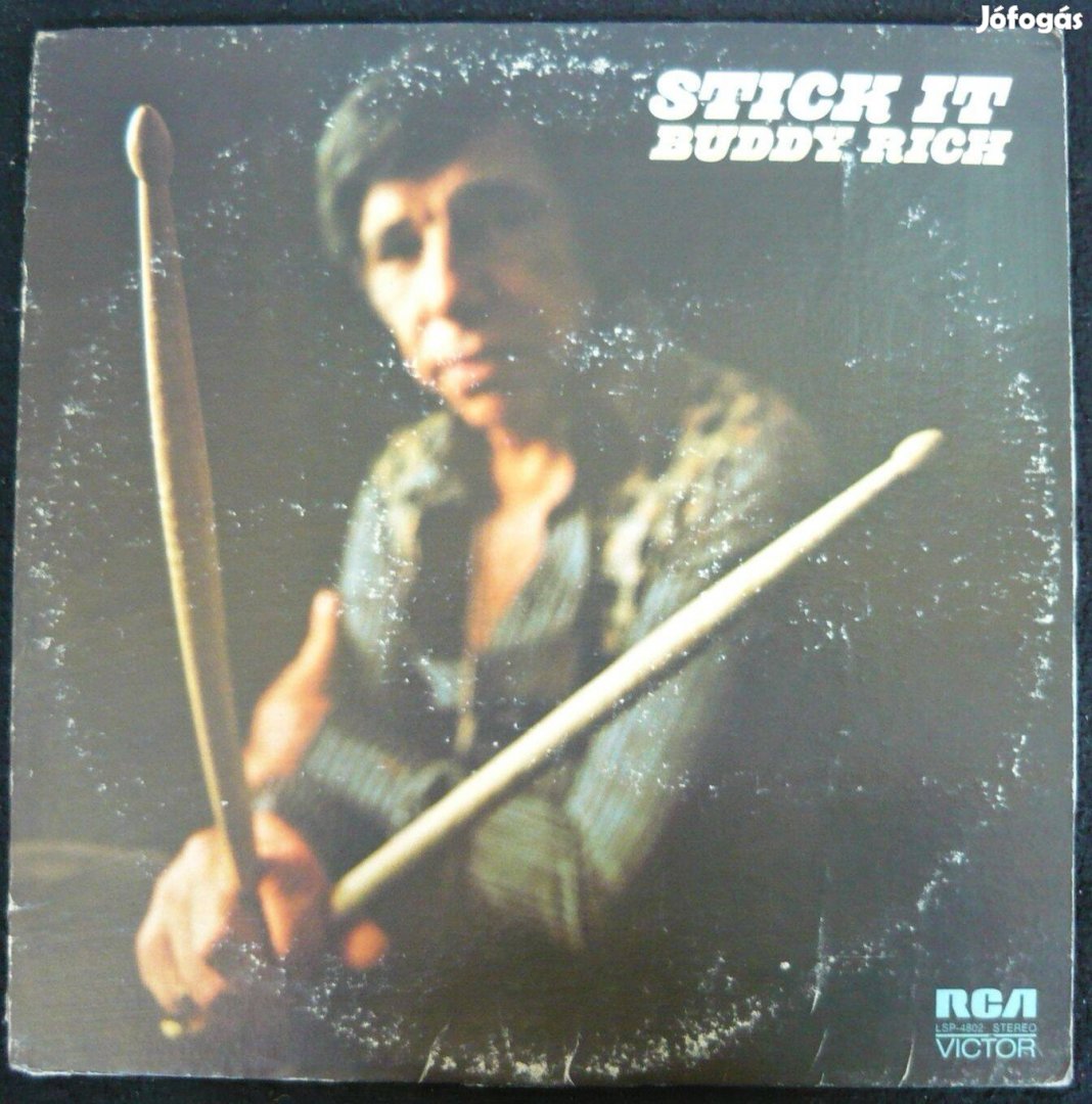 Buddy Rich: Stick it (Jazz Drummer, USA nyomású LP)