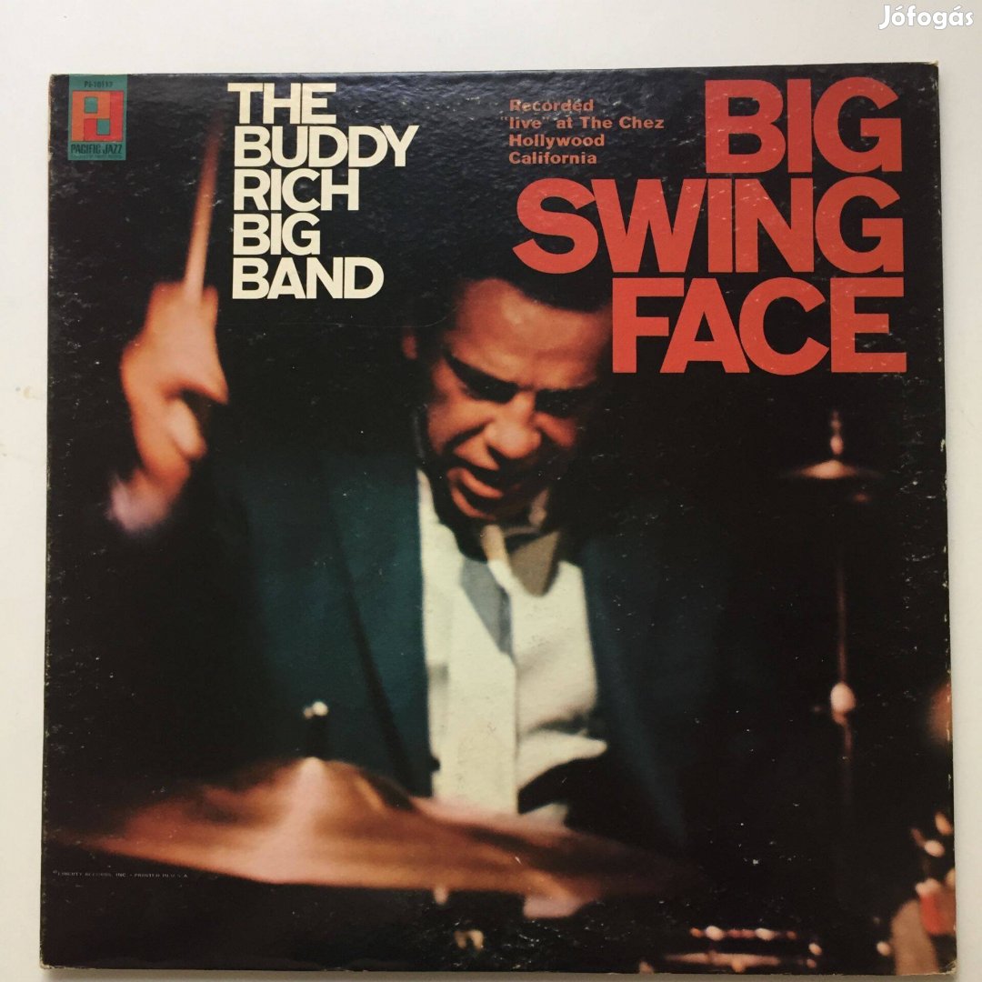 Buddy Rich big band: Big Swing Face LP bakelit eladó