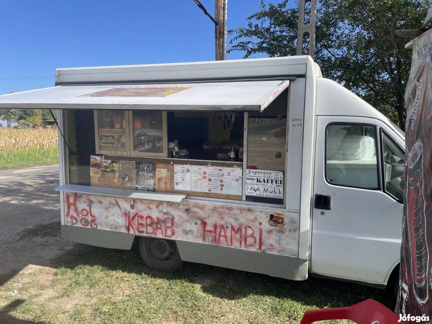 Büfé auto food truck