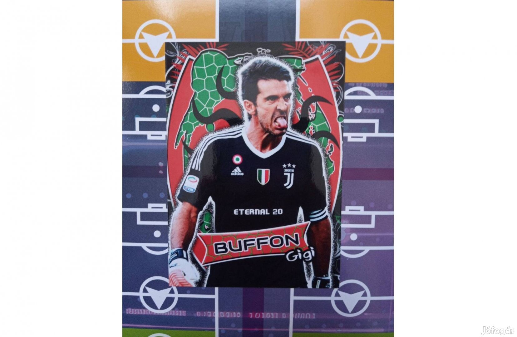 Buffon (Juventus) szurkolói focis kártya