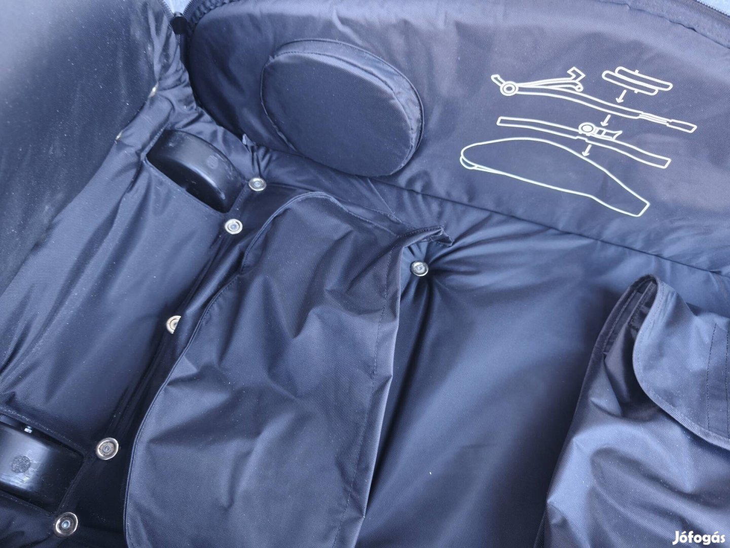 Bugaboo babakocsi bőrönd