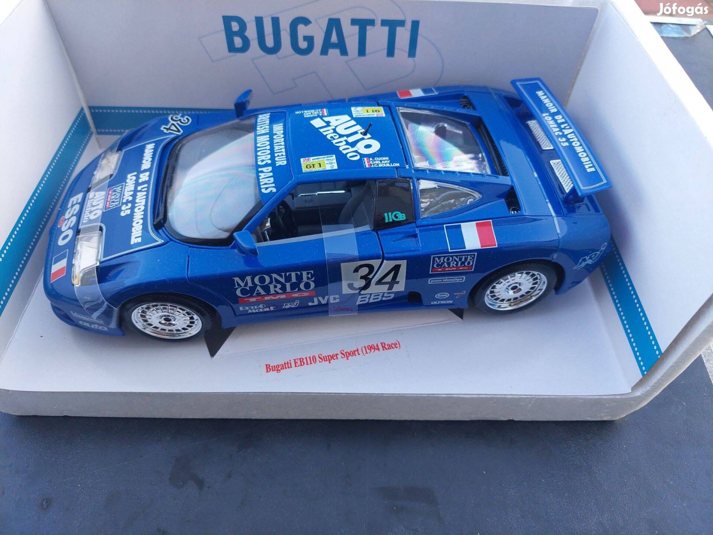 Bugatti 11 Gb Eb110 Super Sport 1994 1:18 burago