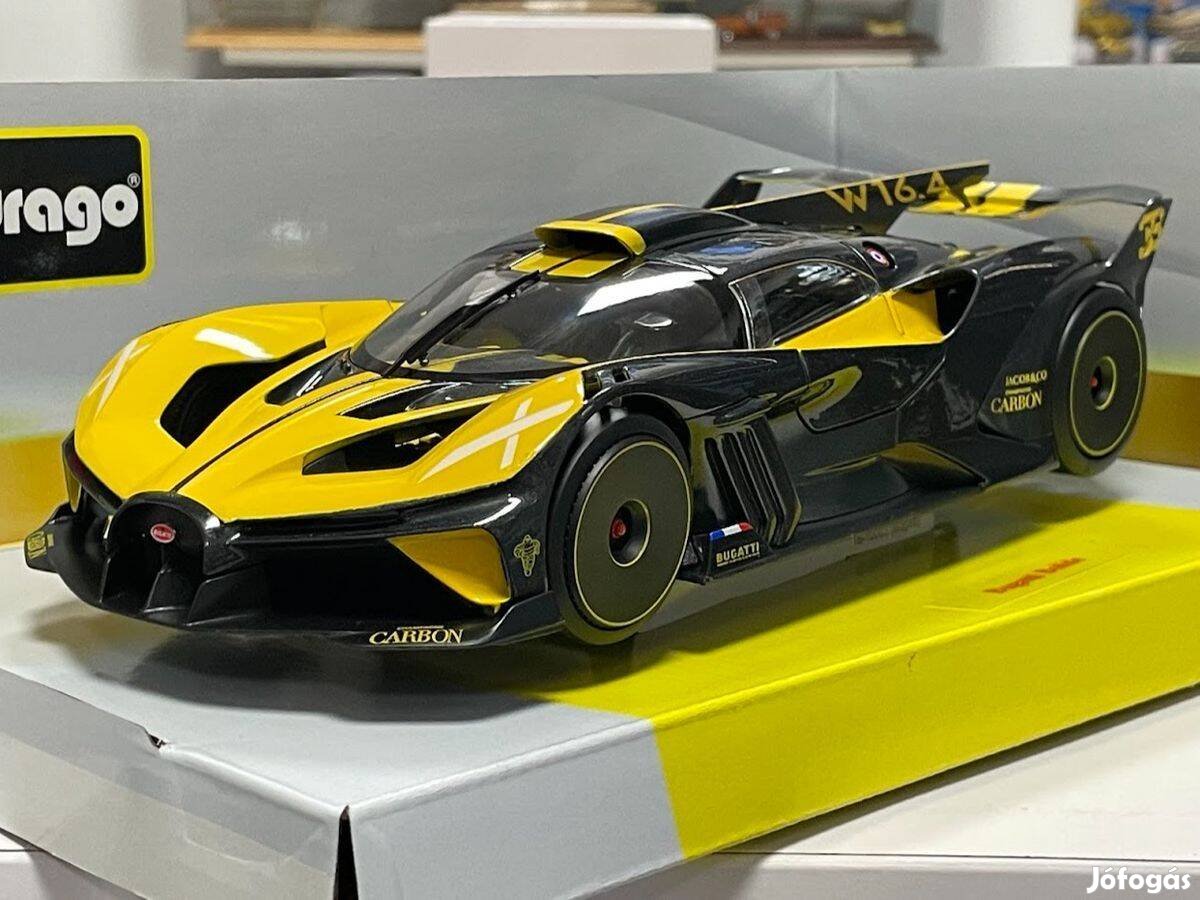Bugatti Bolide W16.4 2020 1:18 Bburago mod