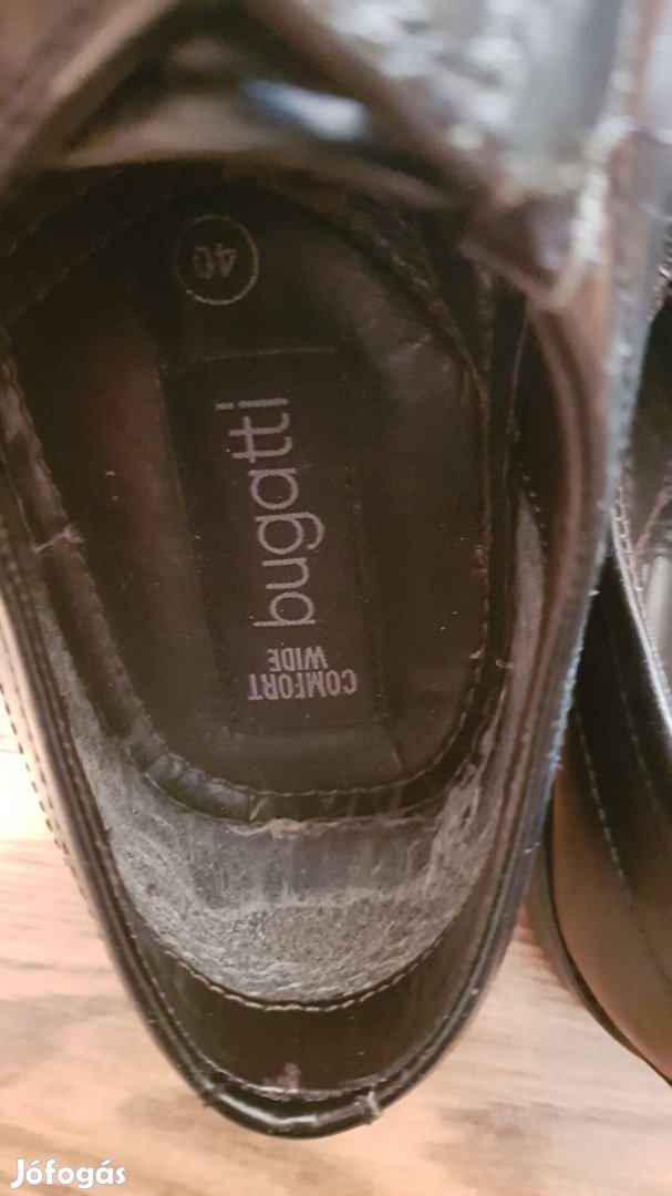 Bugatti Férfi Bőrcipő *** 40 méret