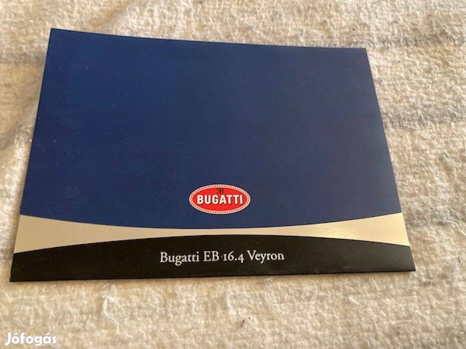 Bugatti Veyron prospektus, kiadvány