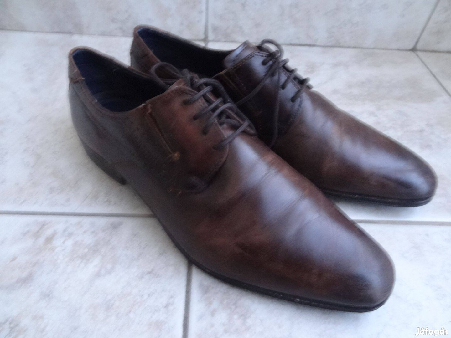 Bugatti férfi bőr cipő 44