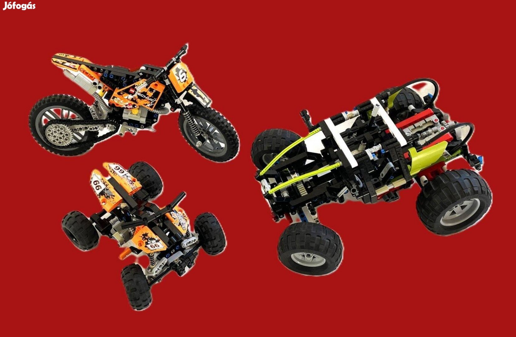 Buggy Quad Motor Lego Technic homokfutók Akciós Karácsonyi ajándékok