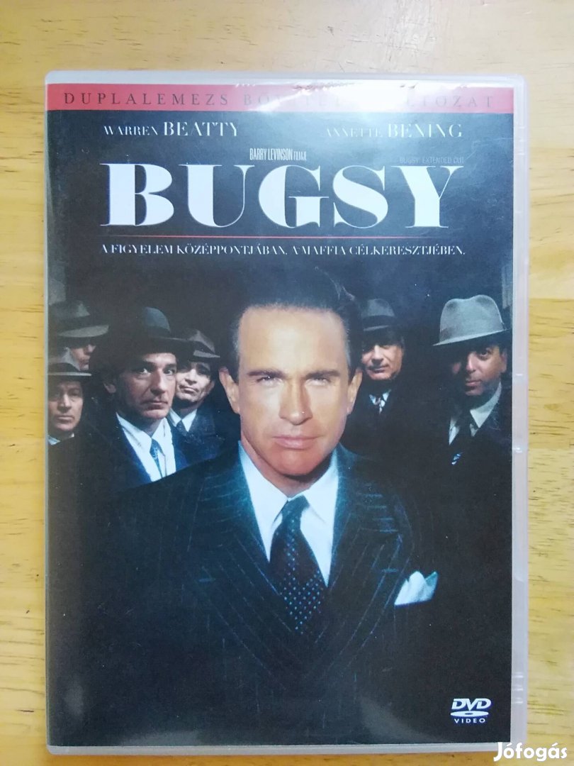 Bugsy duplalemezes újszerű dvd Warren Beatty