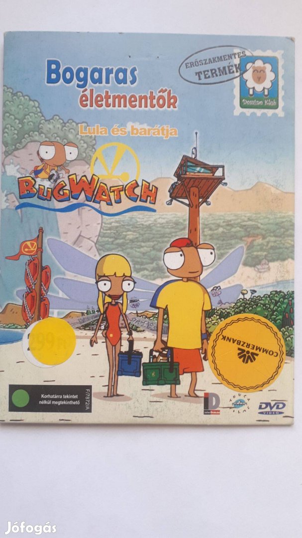 Bugwatch - Bogaras életmentők (papírtokos DVD) posta 255 Ft