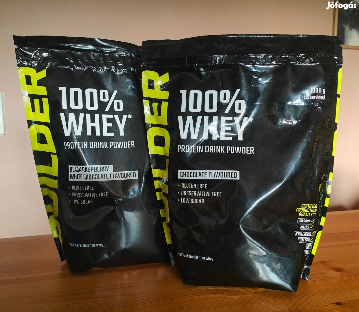 Builder 100% whey protein