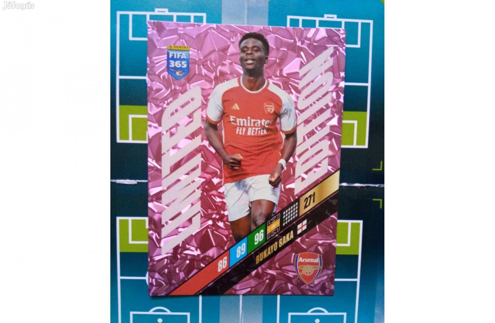 Bukayo Saka Fifa 365 2024 XXL Limited focis kártya