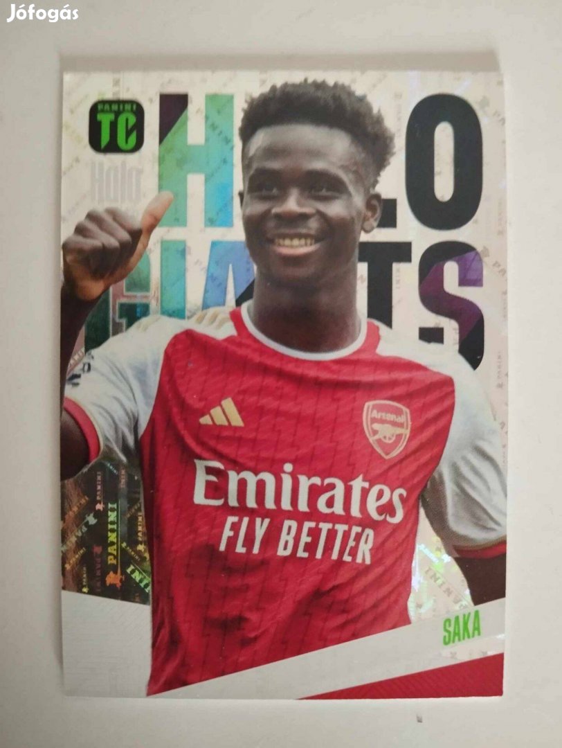 Bukayo Saka (Arsenal) Top Class 2024 Holo Giant focis kártya
