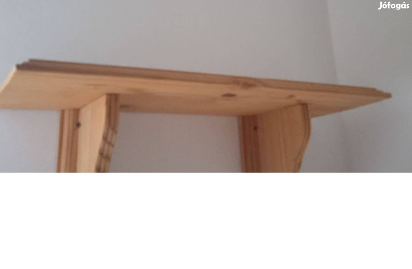 Bükk színű fali polc