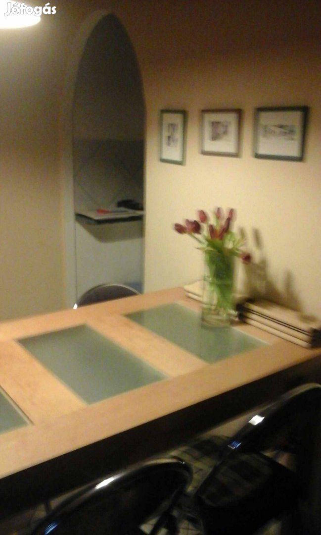 Bükkfa Étkezőasztal