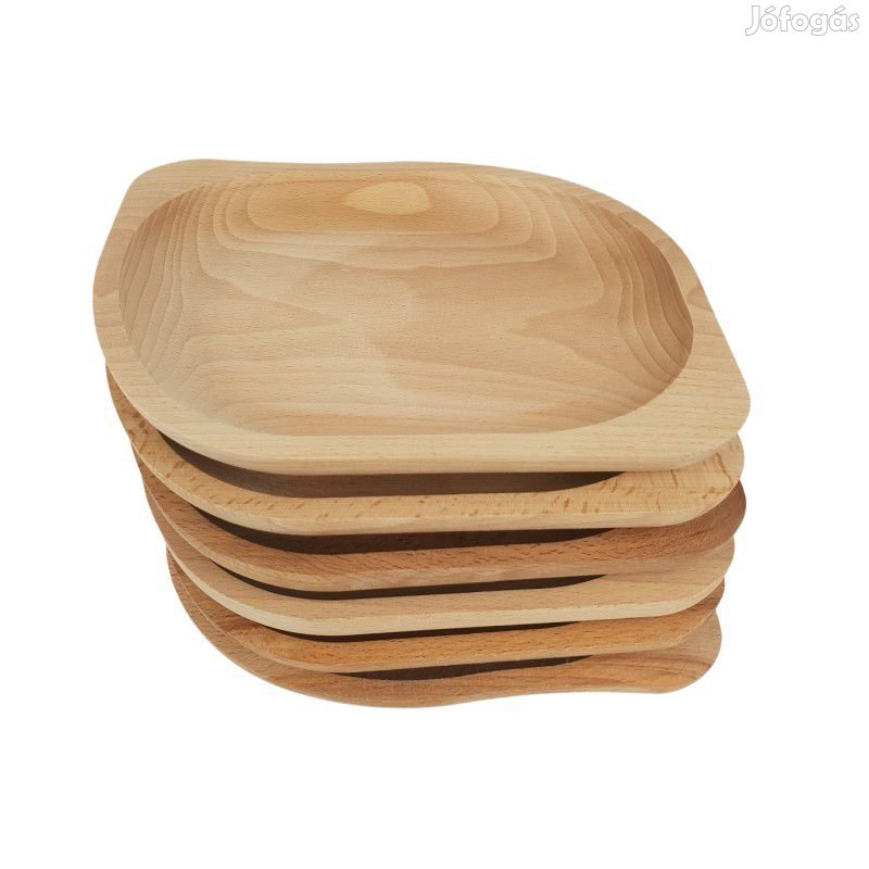 Bükkfa tányér garnitúra 23cm