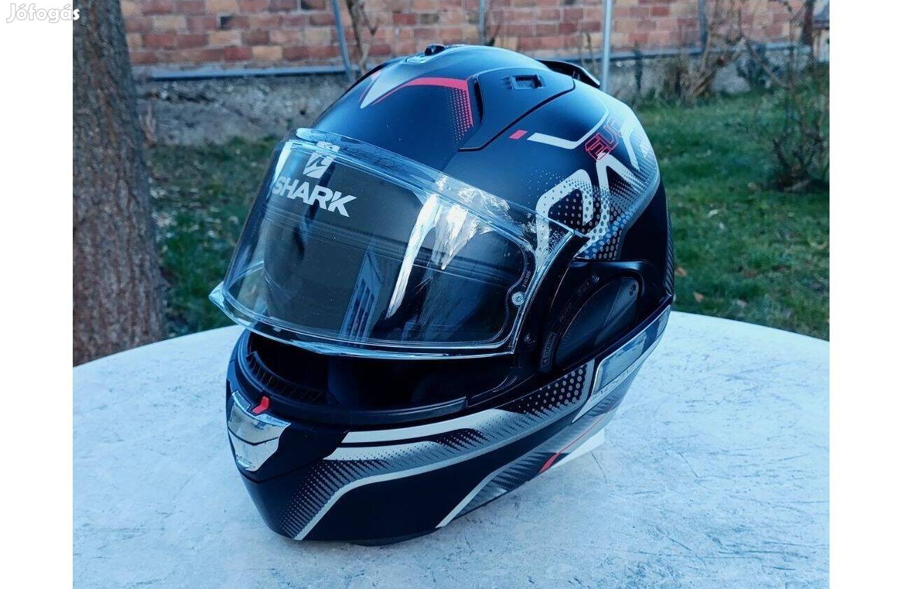 Bukósisak, M-57-58 cm. Shark Evo ONE, Napszemüveg, Pinlock Betét