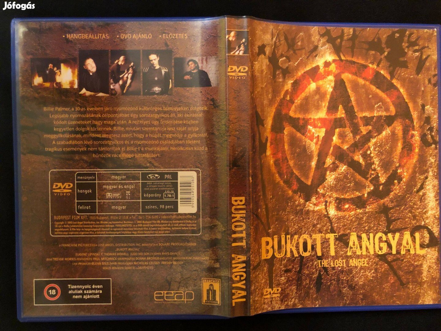 Bukott angyal The Lost Angel (John Rhys-Davies, Alison Eastwood) DVD