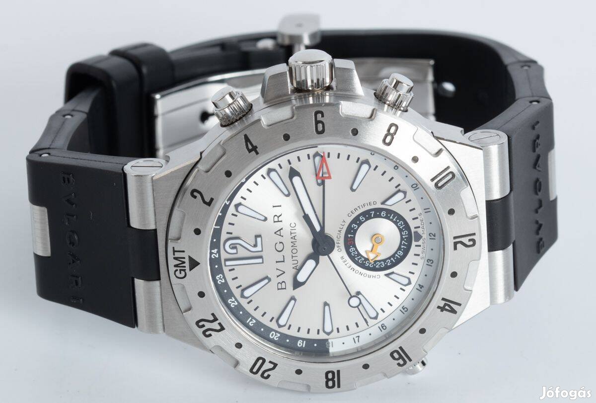 Bulgari diagonal gmt 40 s automata Svájci karóra