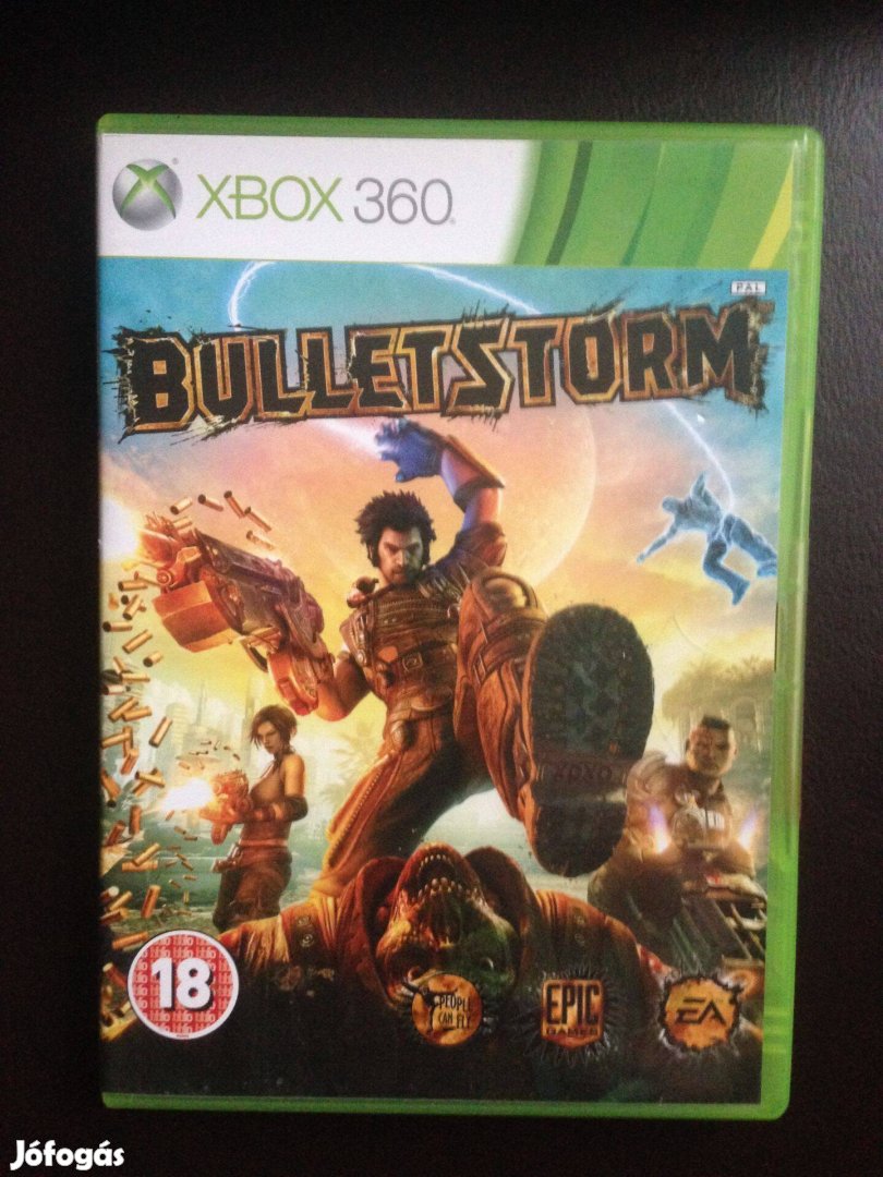 Bulletstorm eredeti xbox360 játék eladó-csere