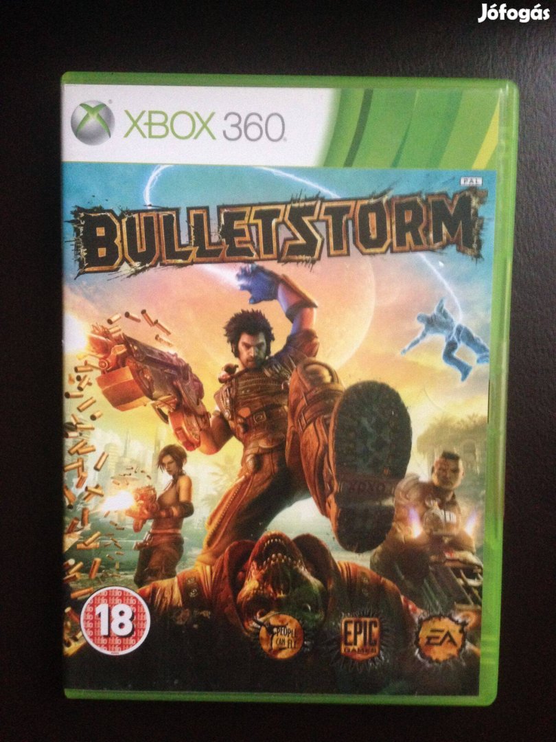 Bulletstorm eredeti xbox360 játék eladó-csere