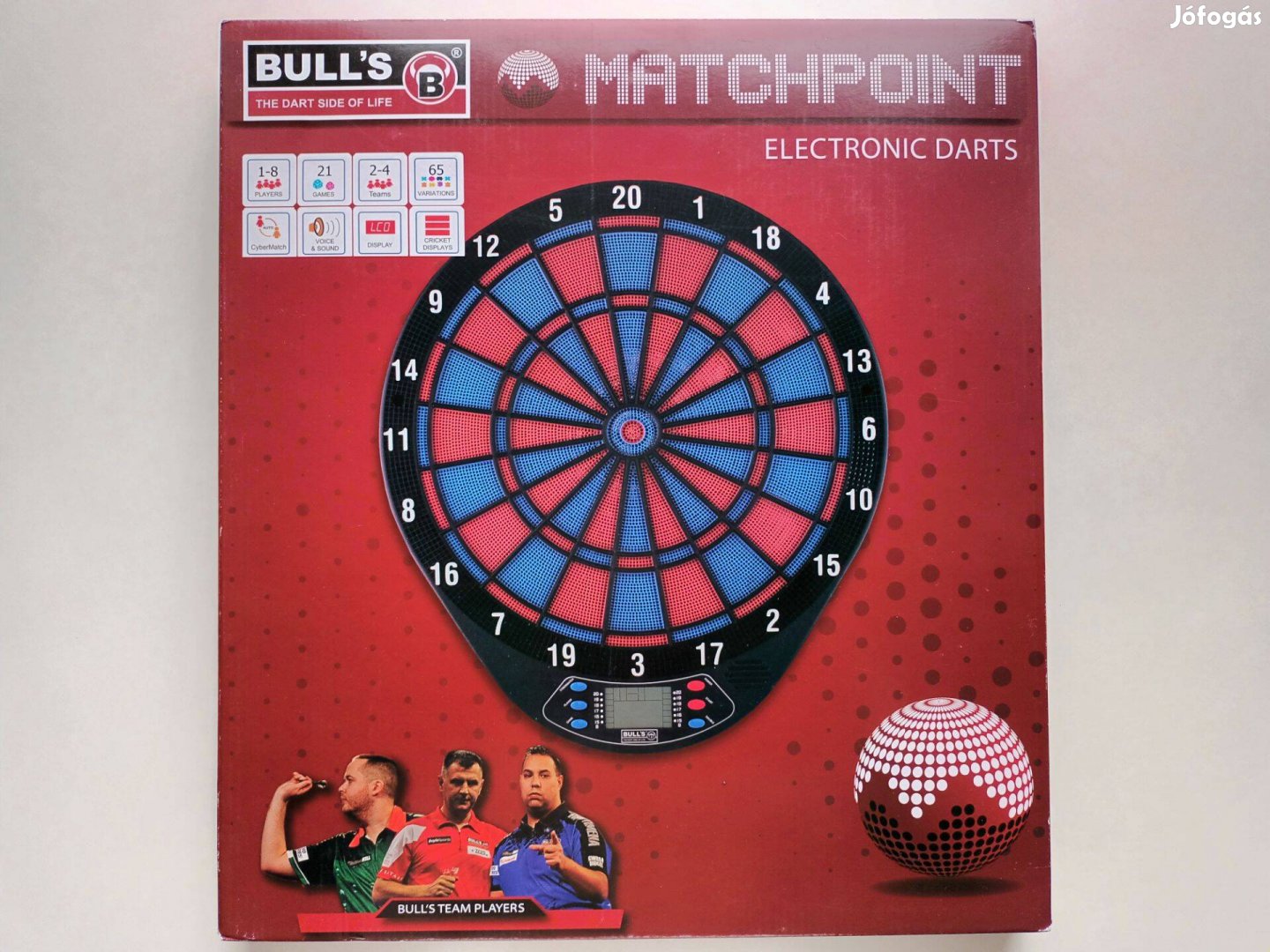 Bulls Bull Matchpoint elektronikus darts tábla tű készlet