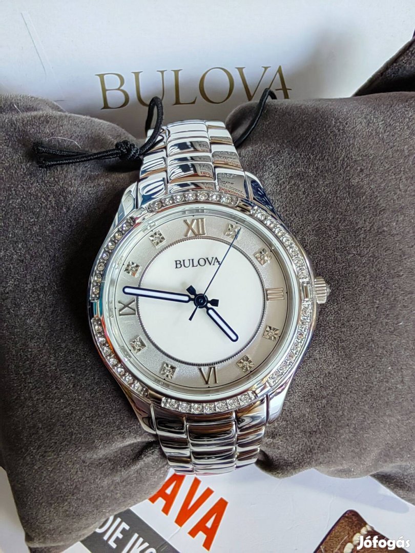 Bulova Classic Crystal női karóra Új 2 év garanciával