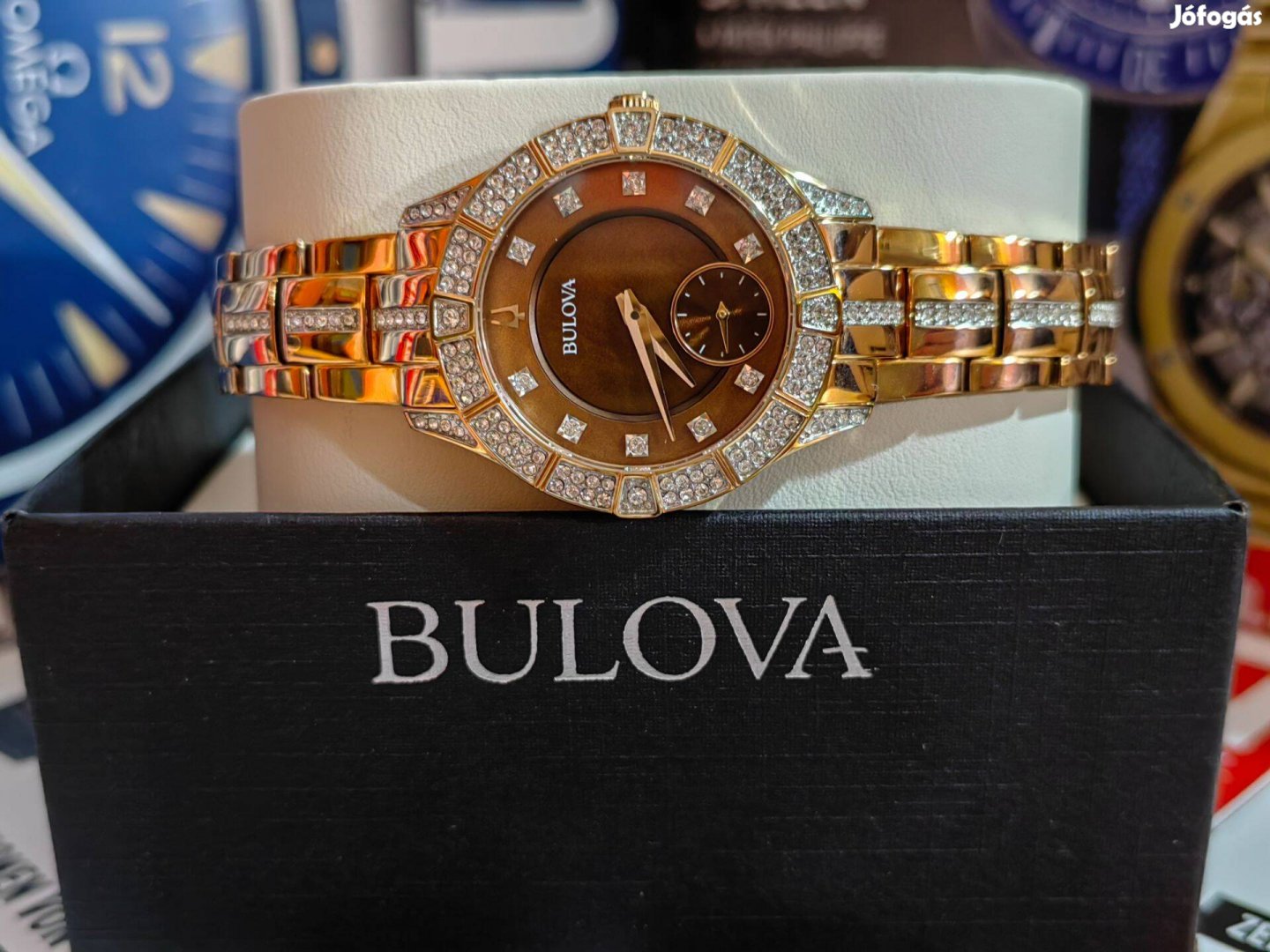 Bulova Crystal Phantom női karóra Új 2 év garanciával